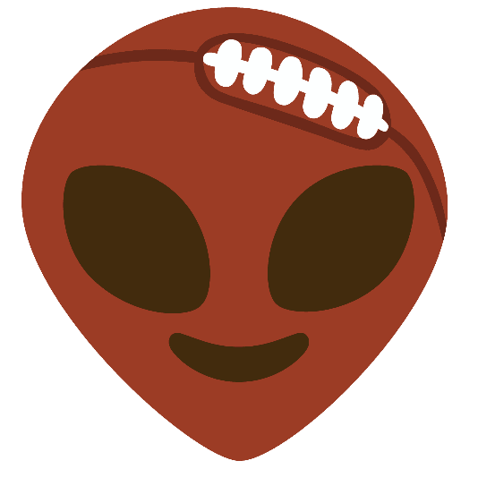 Combined Emoji - 1f3c8-1f47d