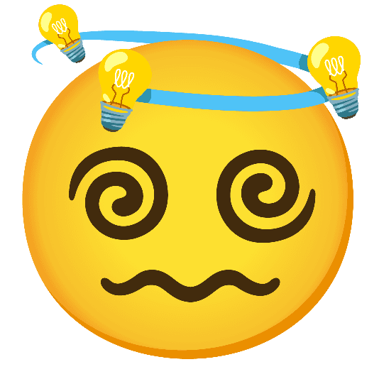 Combined Emoji - 1f4a1-1f4ab