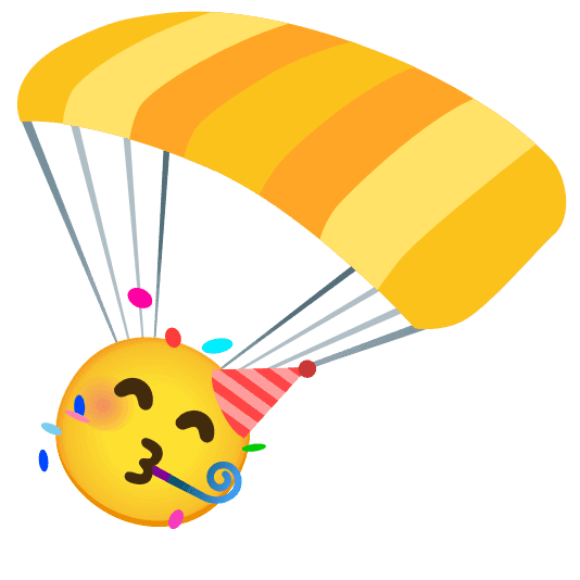 Combined Emoji - 1f973-1fa82