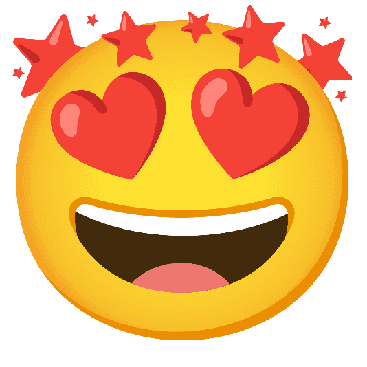 Combined Emoji - 1f60d-1f929