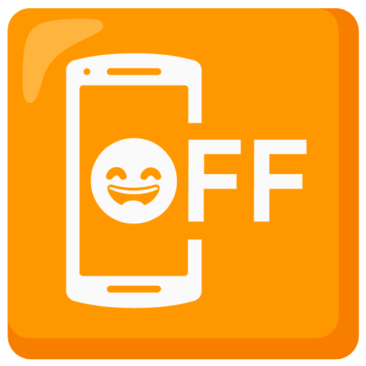 Combined Emoji - 1f4f4-1f604