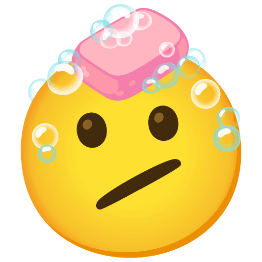 Combined Emoji - 1f9fc-1fae4