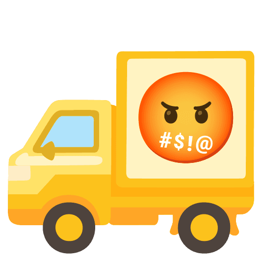 Combined Emoji - 1f69a-1f92c