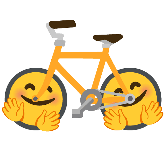 Combined Emoji - 1f6b2-1f917