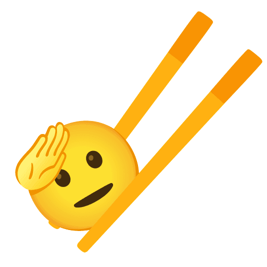 Combined Emoji - 1f962-1fae1