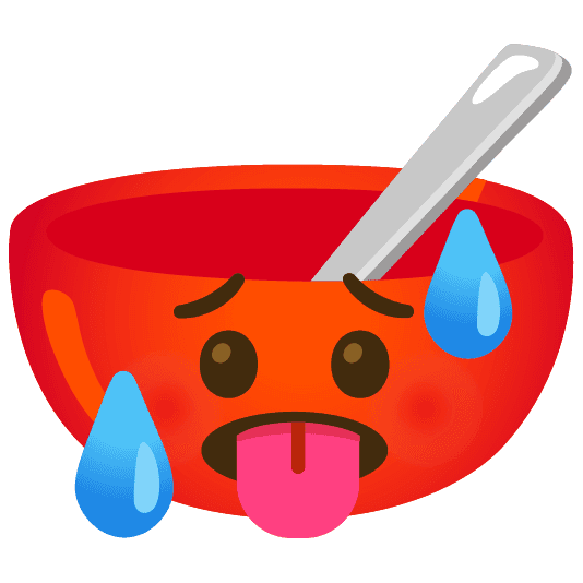 Combined Emoji - 1f963-1f975