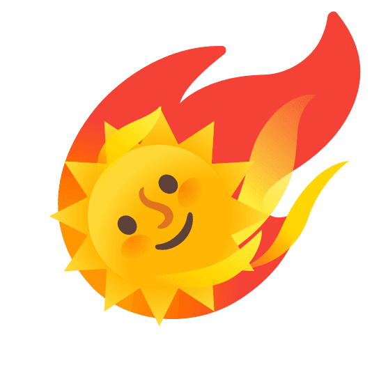 Combined Emoji - 2604-fe0f-1f31e