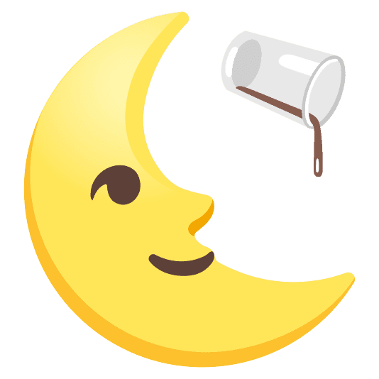 Combined Emoji - 1f31c-1fad7