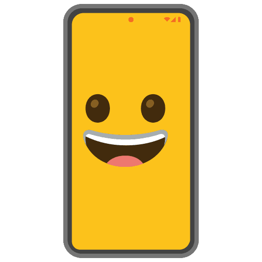 Combined Emoji - 1f4f1-1f600