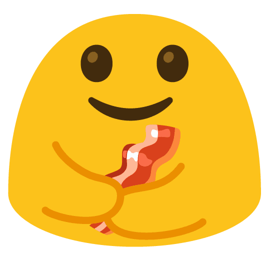 Combined Emoji - 1f953-1fac2